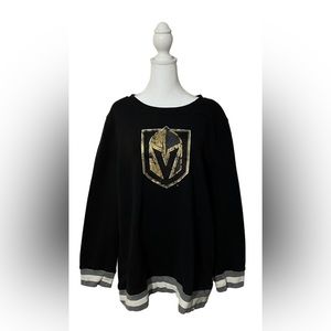 Fanatics Brand Golden Knights Distressed Logo Sweatshirt - Women’s 2XL